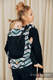 Porte-bébé en maille LennyUpGrade, taille standard, jacquard (75% coton, 25% polyester) - ABSTRACT  #babywearing