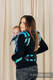 LennyUpGrade Mesh Carrier, Standard Size, jacquard weave (75% cotton, 25% polyester) - PEACOCK'S TAIL - FANTASY  #babywearing