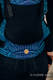 Mochila portabebé LennyUpGrade de malla, talla estándar, tejido jaquard (75% algodón, 25% poliéster)  - PEACOCK'S TAIL - PROVANCE #babywearing