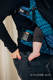 Nosidełko Siatkowe LennyUpGrade z tkaniny żakardowej (75% bawełna, 25% poliester) rozmiar standard - PAWI OGON PROWANSJA #babywearing