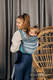Baby Sling, Broken Twill Weave (100% cotton) - MISTY MORNING - size XS #babywearing
