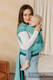 WRAP-TAI toddler avec capuche, d’écharpes / 100 % coton / LITTLE HERRINGBONE OMBRE GREEN  #babywearing