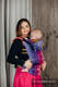 Nosidełko Ergonomiczne LennyGo z tkaniny żakardowej 100% bawełna , Baby Size - SYMFONIA - FRIENDS  #babywearing