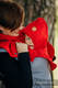 Cubre cuellos para dos (polar) - Rojo #babywearing