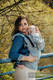 LennyGo Ergonomic Carrier, Baby Size, jacquard weave 100% linen - TERRA - RUSTLE  #babywearing