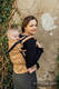 Marsupio LennyUpGrade, misura Standard, tessitura jacquard, (100% lino) - LOTUS - GOLD  #babywearing