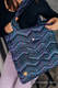 Shoulder bag made of wrap fabric (100% cotton) - BOHO - ECLECTIC - standard size 37cmx37cm #babywearing