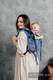 Nosidło Klamrowe ONBUHIMO z tkaniny żakardowej (100% bawełna), rozmiar Toddler - SYMFONIA - WRZOSOWISKA  #babywearing