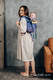 Nosidło Klamrowe ONBUHIMO z tkaniny żakardowej (100% bawełna), rozmiar Toddler - SYMFONIA - WRZOSOWISKA  #babywearing