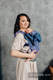 Nosidełko Ergonomiczne LennyGo z tkaniny żakardowej 100% bawełna , rozmiar Baby - SYMFONIA - WRZOSOWISKA  #babywearing