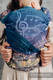 Nosidełko LennyHybrid Half Buckle, splot żakardowy, 100% bawełna , rozmiar standard - SYMFONIA - WRZOSOWISKA  #babywearing