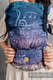 Mochila LennyUpGrade, talla estándar, tejido jaquard 100% algodón - conversión de fular SYMPHONY - HEATHLAND #babywearing