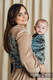 Baby Wrap, Jacquard Weave (60% cotton 28% linen 12% tussah silk) - DRAGONFLY - TWO ELEMENTS - size M (grade B) #babywearing