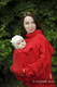 Fleece Babywearing Jacket - red - size XL #babywearing
