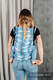 Mochila LennyPreschool, talla preschool, tejido jaqurad 100% algodón - FISH'KA BIG BLUE  #babywearing