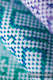 Baby Wrap, Jacquard Weave (68% cotton, 32% bamboo) - BIG LOVE - SIRENA - size XL #babywearing