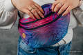 Waist Bag made of woven fabric, size large (100% cotton) - WILD SOUL - BLAZE  #babywearing