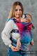 LennyGo Ergonomic Carrier, Baby Size, jacquard weave 100% cotton - WILD SOUL - BLAZE  #babywearing