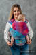 LennyHybrid Half Buckle Carrier, Standard Size, jacquard weave 100% cotton - WILD SOUL - BLAZE  #babywearing