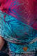 Mochila LennyHybrid Half Buckle, talla estándar, tejido jaqurad 100% algodón - WILD SOUL - BLAZE  #babywearing