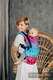 Nosidełko LennyUpGrade  z tkaniny żakardowej 100% bawełna , rozmiar standard - WAŻKI - POŻEGNANIE ZE SŁOŃCEM #babywearing