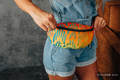 Marsupio portaoggetti Waist Bag in tessuto di fascia (100% cotone) -  RAINBOW CHEVRON  #babywearing
