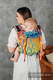 Nosidło Klamrowe ONBUHIMO z tkaniny żakardowej (100% bawełna), rozmiar Standard - TĘCZOWY CHEVRON #babywearing