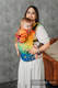 Ergonomische Tragehilfe LennyGo, Größe Baby, Jacquardwebung, 100% Baumwolle - RAINBOW CHEVRON  #babywearing