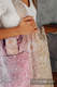 Shoulder bag made of wrap fabric (100% cotton) - WILD WINE - VINEYARD - standard size 37cmx37cm #babywearing