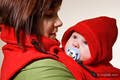 Cubre cuellos para dos - rojo (grado B) #babywearing