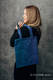 Einkaufstasche, hergestellt aus gewebtem Stoff (100% Baumwolle) - PEACOCK’S TAIL - PROVANCE  #babywearing