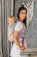 Żakardowa chusta do noszenia dzieci, bawełna - DZIKIE WINO - VINEYARD - rozmiar XS #babywearing