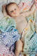 Swaddle Blanket Maxi - RAINBOW LOTUS WHITE #babywearing