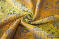 Nosidełko LennyPreschool  z tkaniny żakardowej 95% bawełna, 5% przędza metalizowana, rozmiar preschool - HARVEST - FIELDS OF GOLD #babywearing