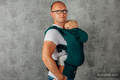LennyGo Ergonomic Carrier, Toddler Size, tessera weave 100% cotton - JADE #babywearing