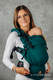 Mochila LennyUpGrade, talla estándar, tejido tessera 100% algodón - BASIC LINE JADE #babywearing