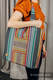 Torba na ramię z materiału chustowego, (100% bawełna) - OAZA - uniwersalny rozmiar 37cm x 37cm #babywearing
