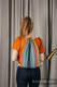 Mochila portaobjetos hecha de tejido de fular (100% algodón) - OASIS - talla estándar 32cm x 43cm #babywearing
