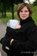 Fleece Babywearing Jacket - black - size L #babywearing