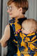 Schultergurtschoner (60% Baumwolle, 40% poliester) - LOVKA MUSTARD & NAVY BLUE  #babywearing