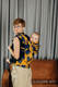 Schultergurtschoner (60% Baumwolle, 40% poliester) - LOVKA MUSTARD & NAVY BLUE  #babywearing