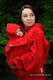 Fleece Babywearing Jacket - red - size L #babywearing