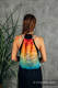 Sackpack made of wrap fabric (100% cotton) - RAINBOW SYMPHONY - standard size 32cmx43cm #babywearing