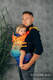 LennyGo Mochila ergonómica, talla bebé, jacquard 100% algodón - RAINBOW SYMPHONY  #babywearing