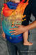 Ergonomische Tragehilfe LennyGo, Größe Baby, Jacquardwebung, 100% Baumwolle - RAINBOW SYMPHONY   #babywearing