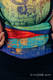 Porte-bébé LennyHybrid Half Buclke, taille standard, jacquard, 100% coton - RAINBOW SYMPHONY  #babywearing