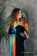 Porte-bébé LennyHybrid Half Buclke, taille standard, jacquard, 100% coton - RAINBOW SYMPHONY  #babywearing