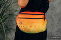 Waist Bag made of woven fabric, size large (100% cotton) - RAINBOW SYMPHONY  #babywearing