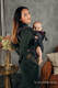 Ergonomische Tragehilfe LennyGo, Größe Baby, Jacquardwebung, 100% Baumwolle - DECO - MAROON MOSS #babywearing