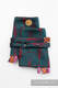 Drool Pads & Reach Straps Set, (60% cotton, 40% polyester) - DECO - MAROON MOSS #babywearing